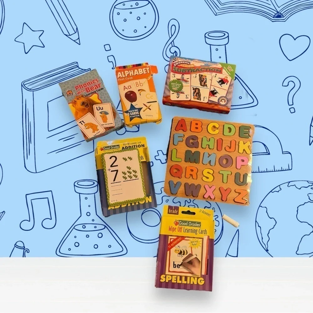 Learning Bundle ( addition , subtraction, alphabet's & more)